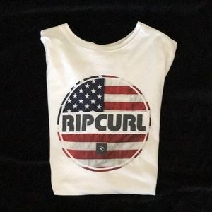 RipCurl T shirt Size Large Ex. Cond